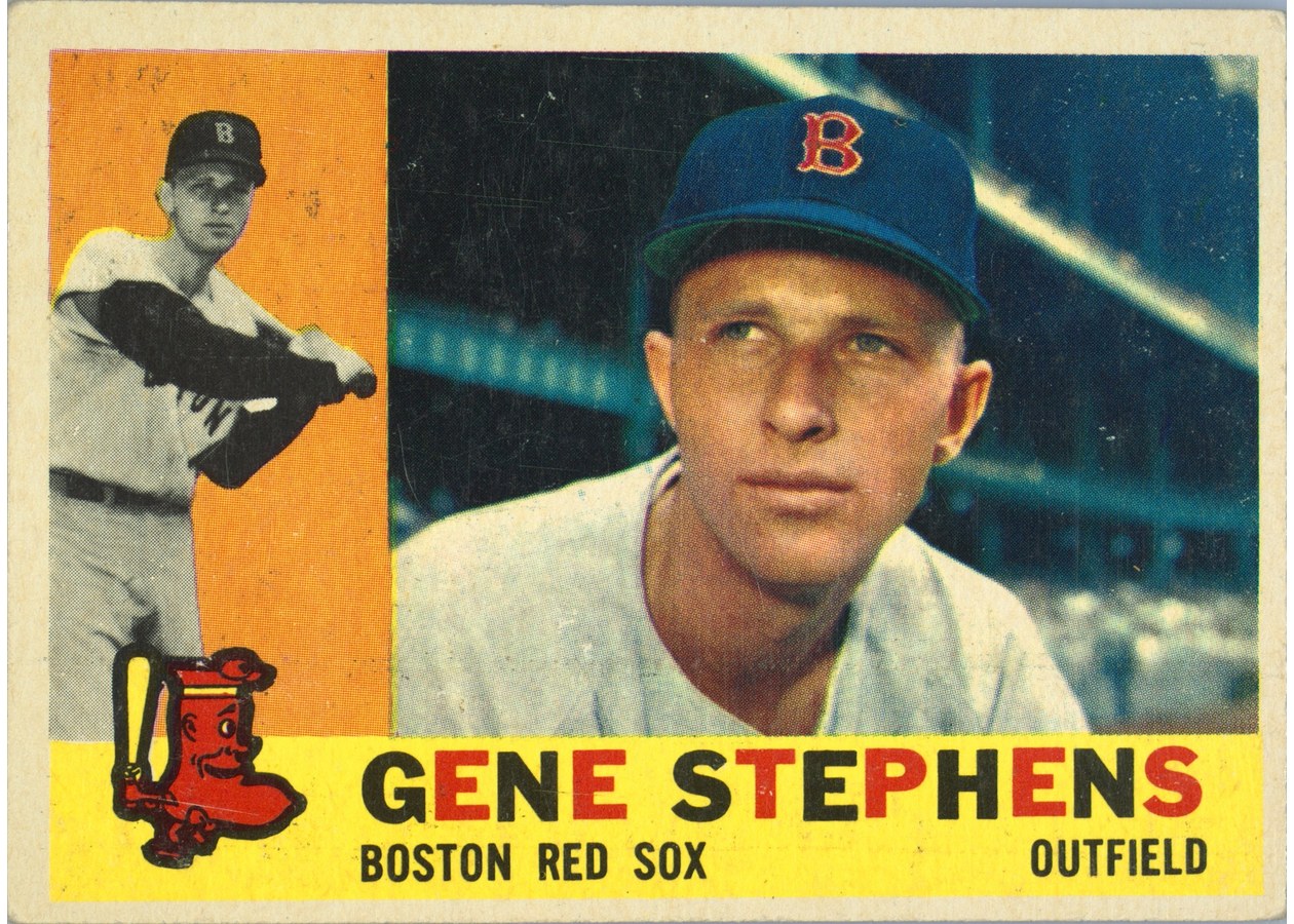 1960 Topps #363 Gene Stephens, Boston Red Sox