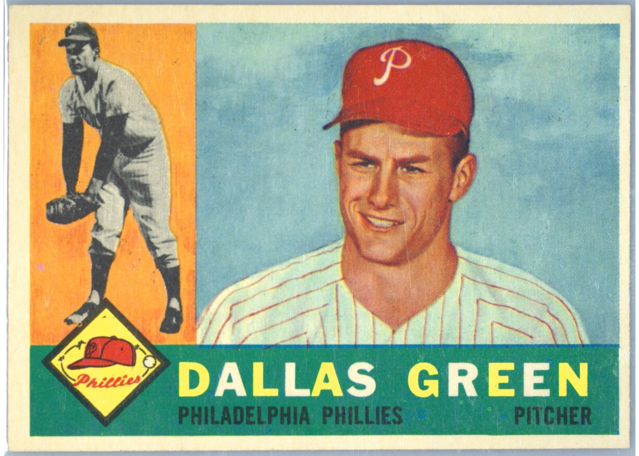 1960 Topps #366 Dallas Green, Philadelphia Phillies
