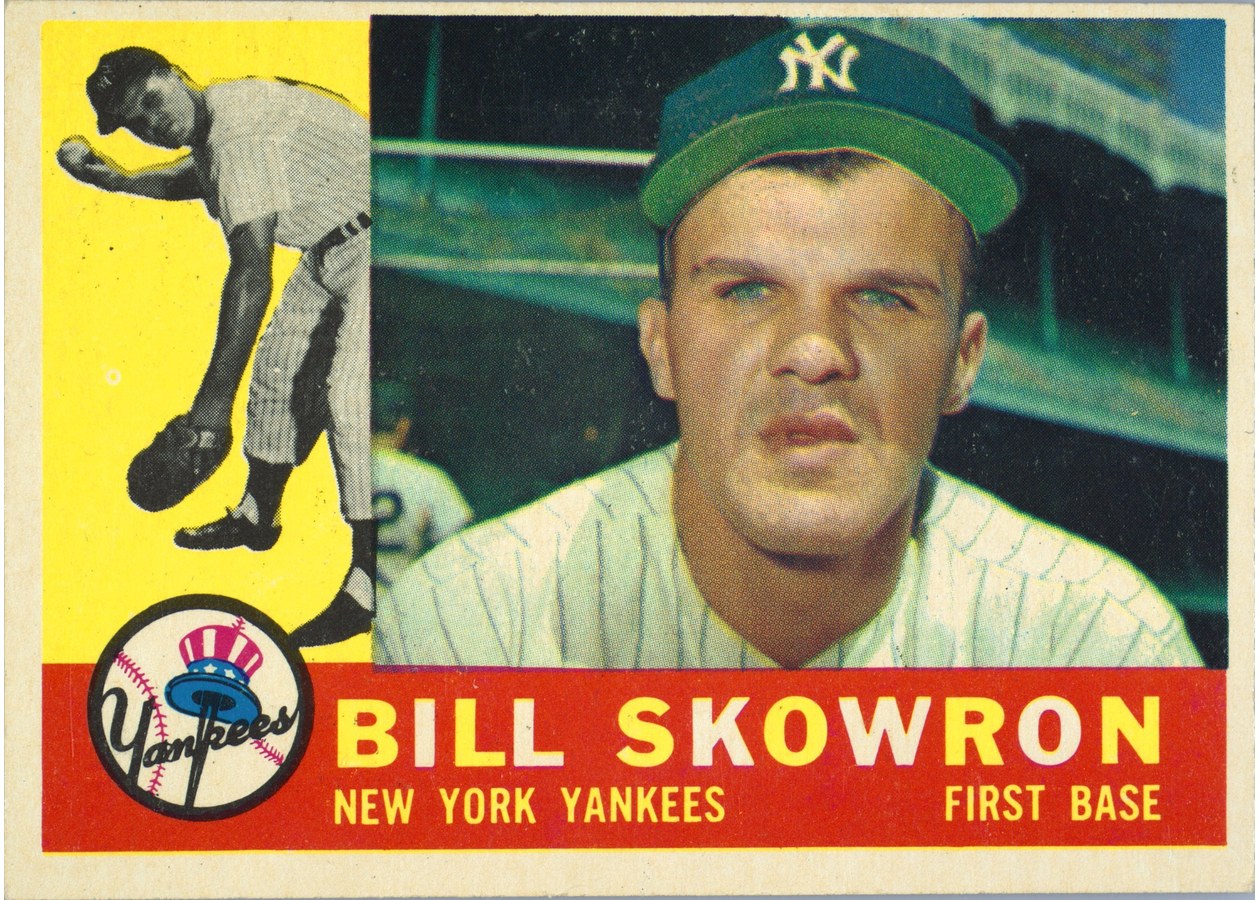 1960 Topps #370 Bill Skowron, New York Yankees
