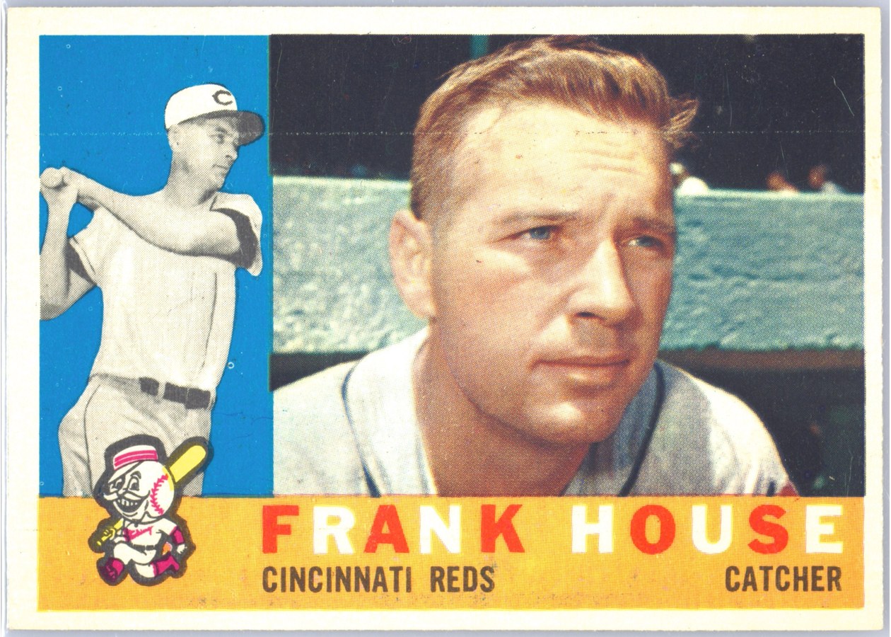 1960 Topps #372 Frank House, Cincinnati Reds
