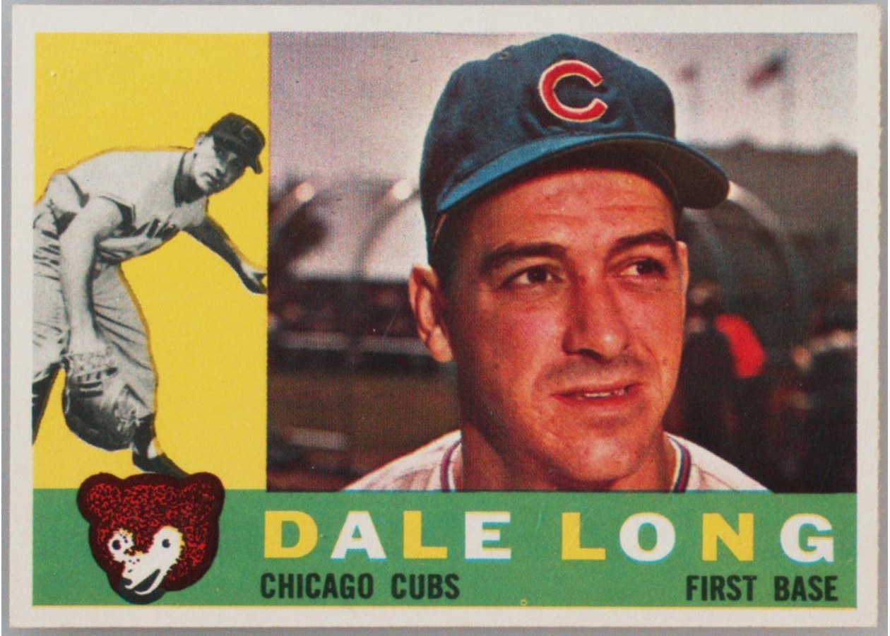 1960 Topps #375 Dale Long, Chicago Cubs