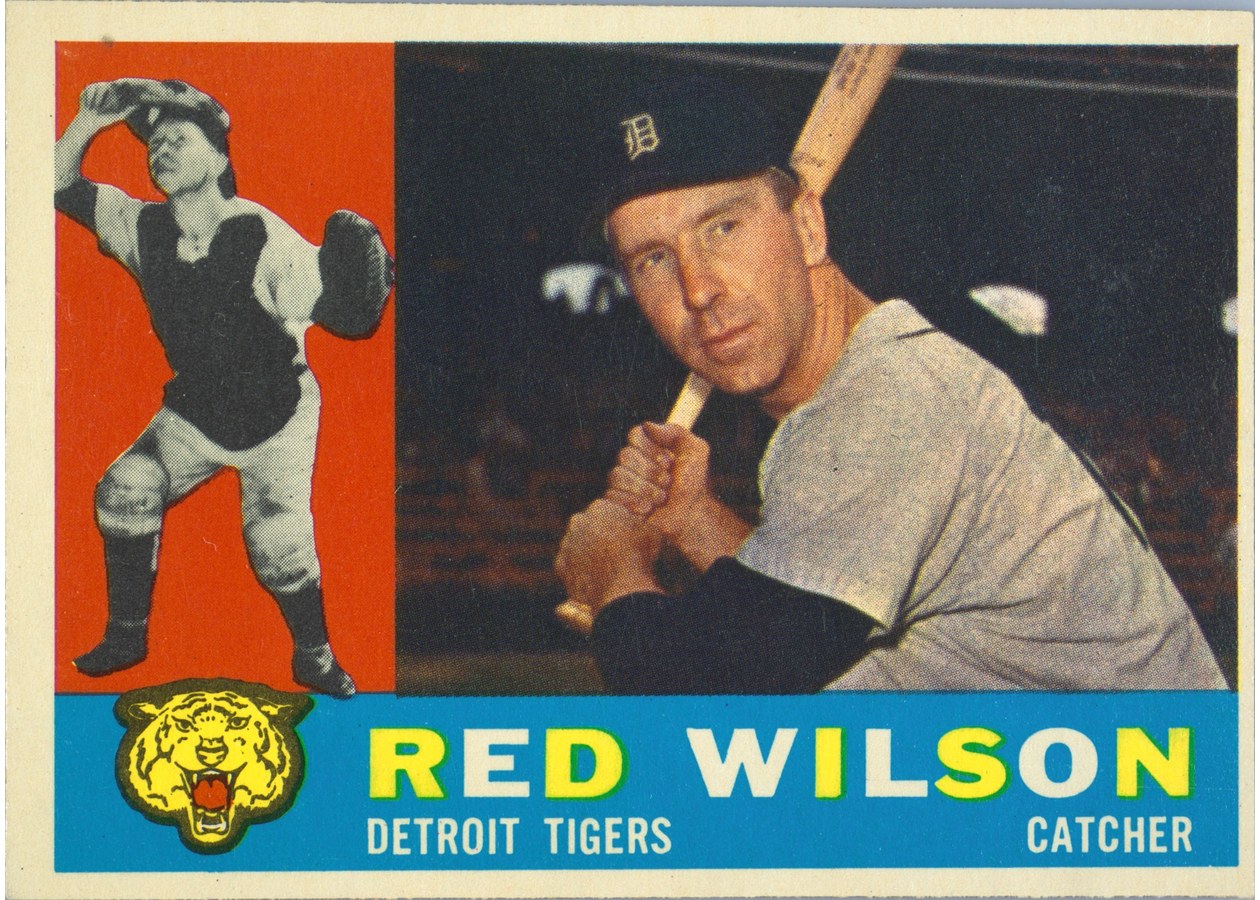 1960 Topps #379 Red Wilson, Detroit Tigers