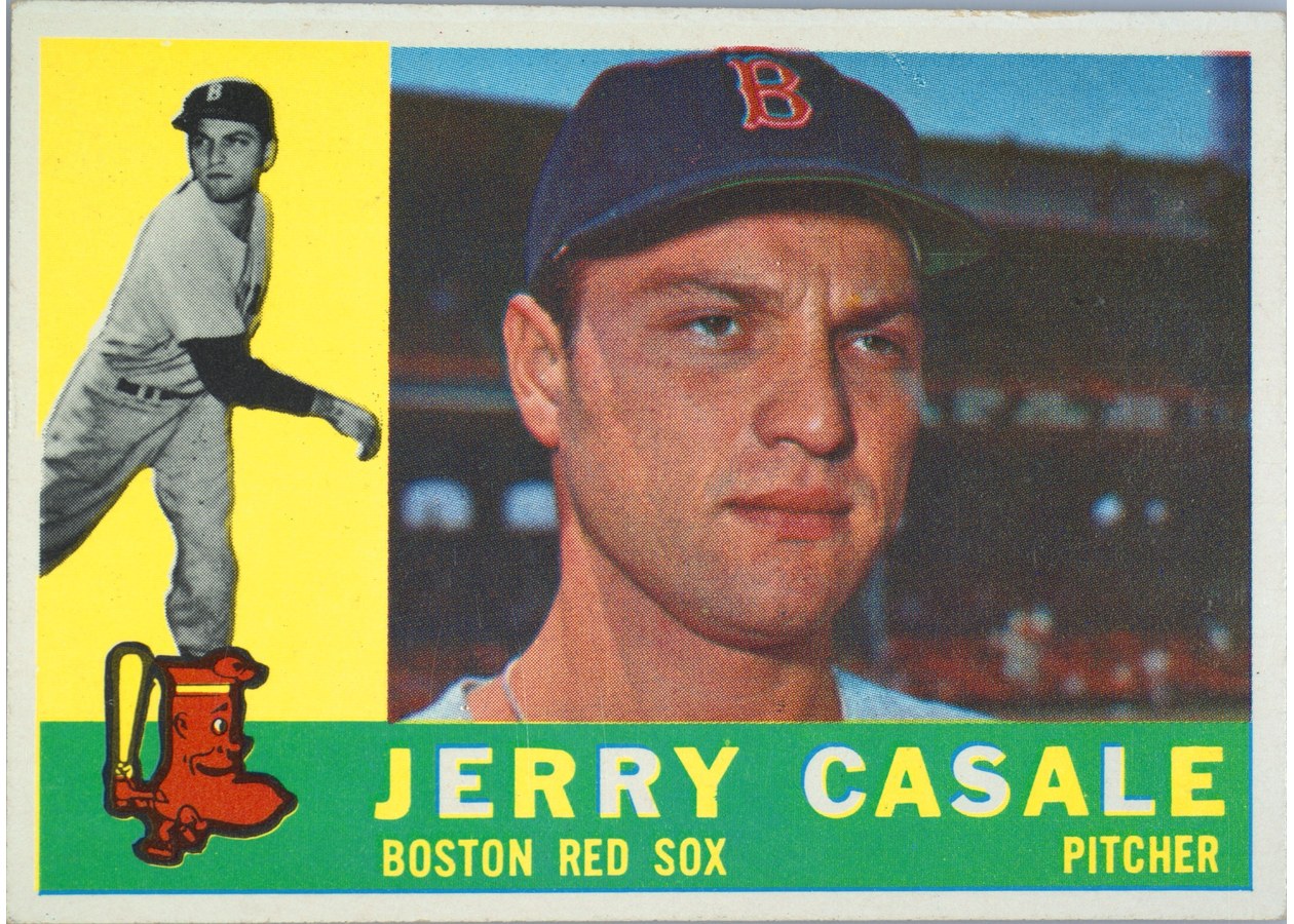 1960 Topps #38 Jerry Casale, Boston Red Sox