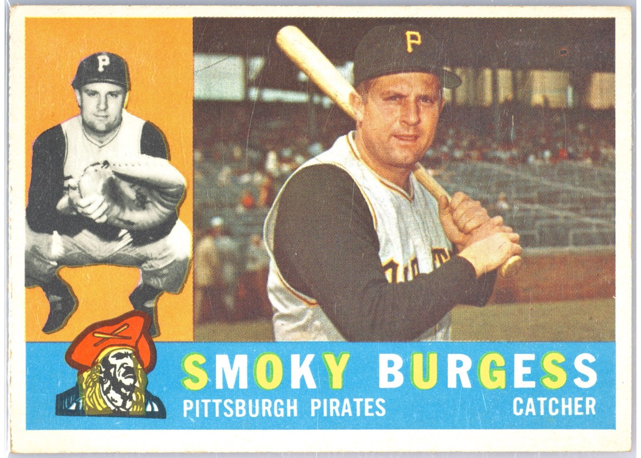 1960 Topps #393 Smoky Burgess, Pittsburgh Pirates