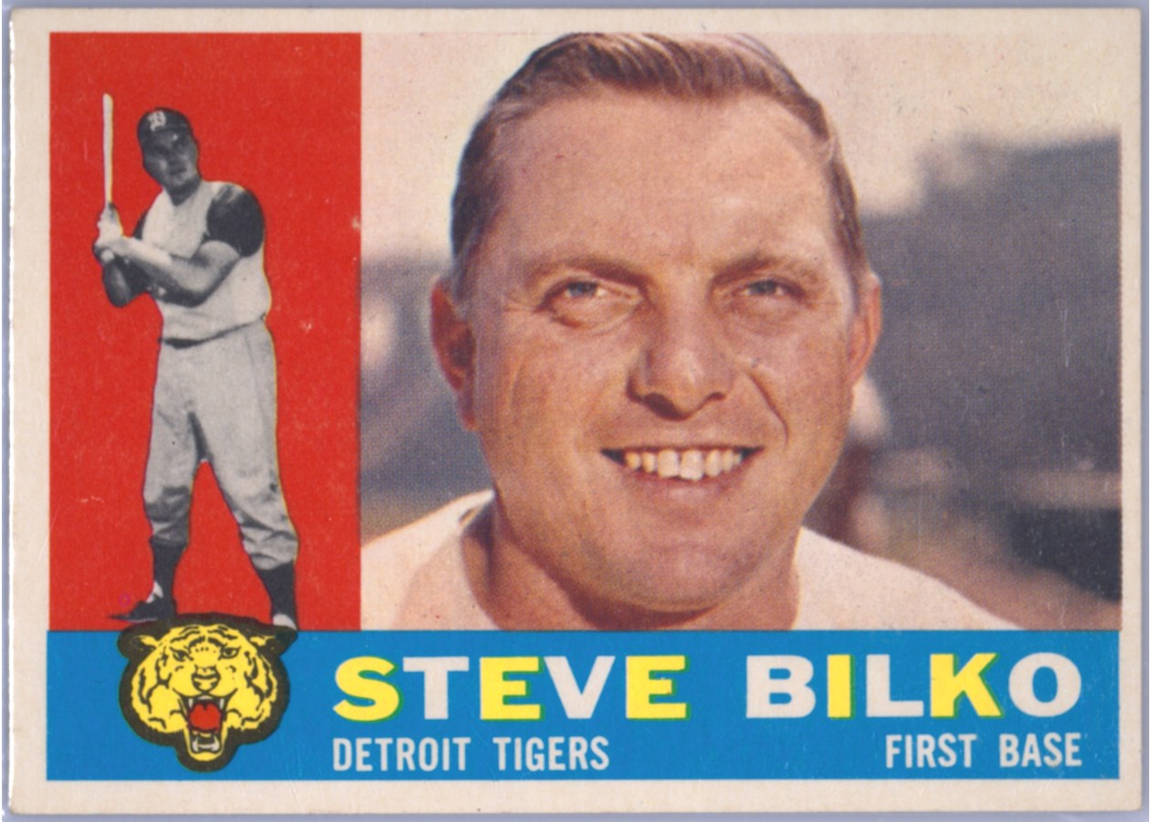 1960 Topps #396 Steve Bilko, Detroit Tigers