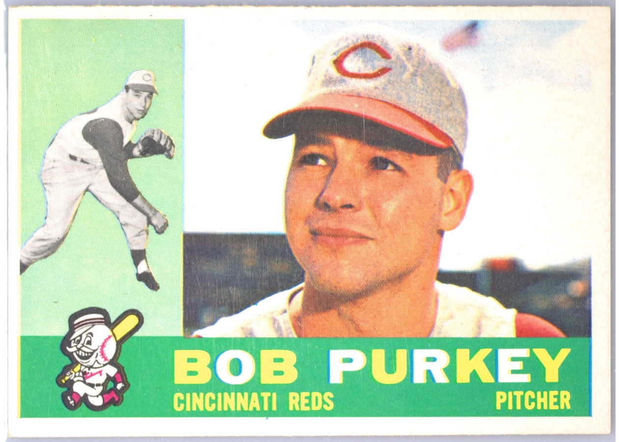 1960 Topps #4 Bob Purkey, Cincinnati Reds