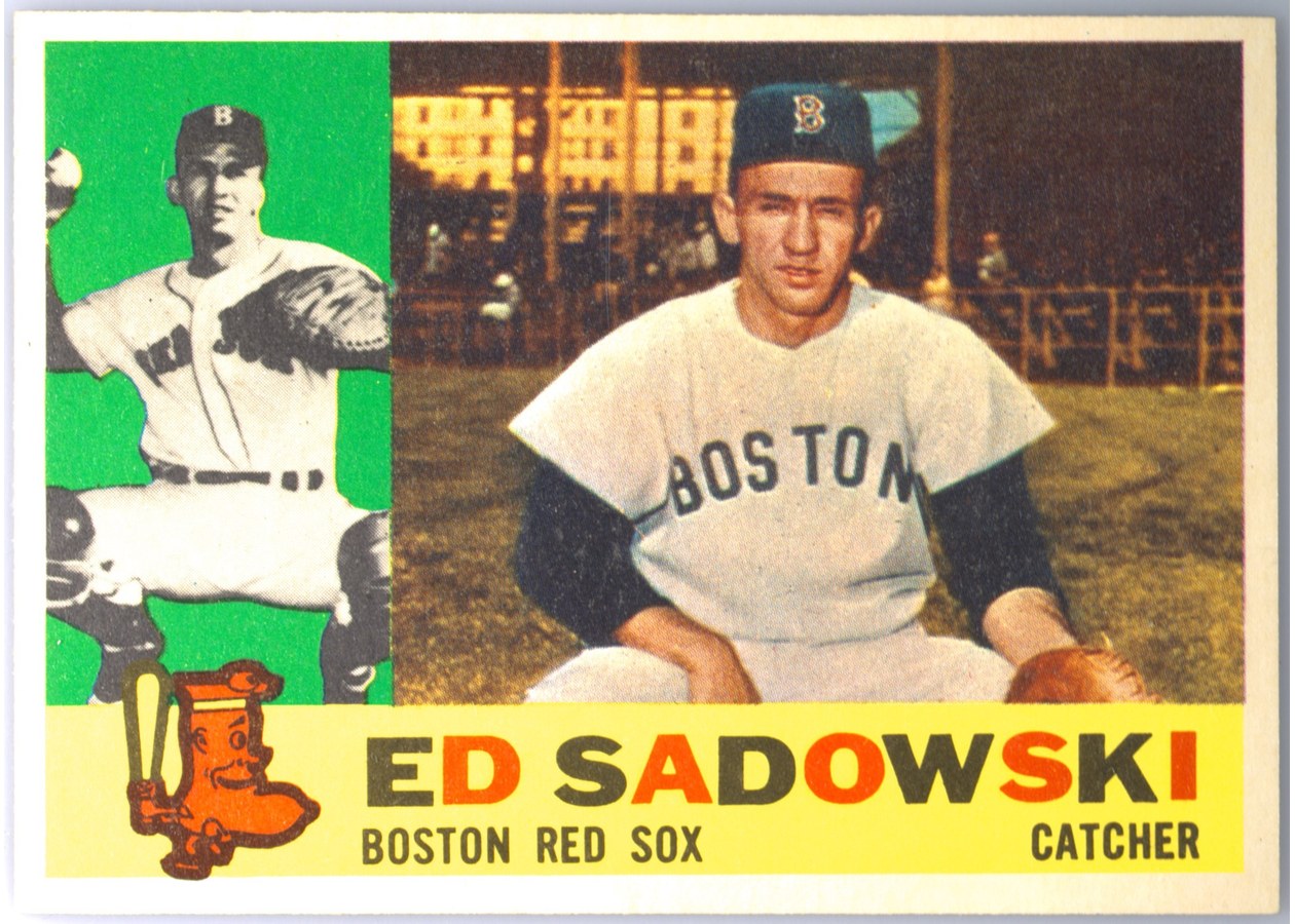 1960 Topps #403 Ed Sadowski, Boston Red Sox