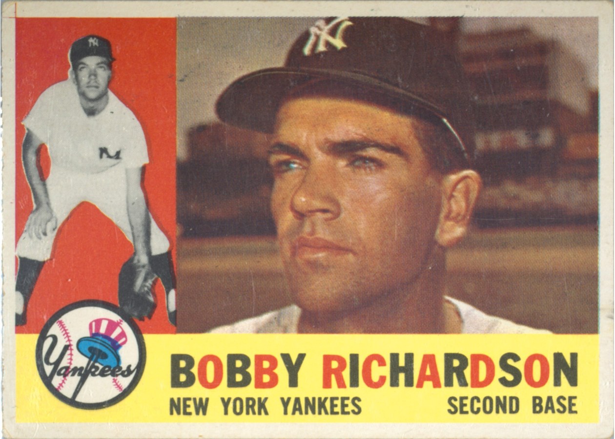 1960 Topps #405 Bobby Richardson, New York Yankees
