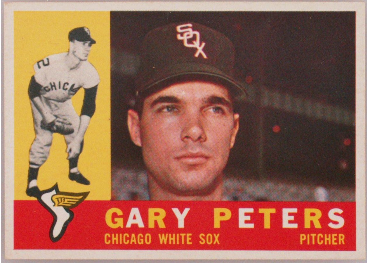 1960 Topps #407 Gary Peters, Chicago White Sox