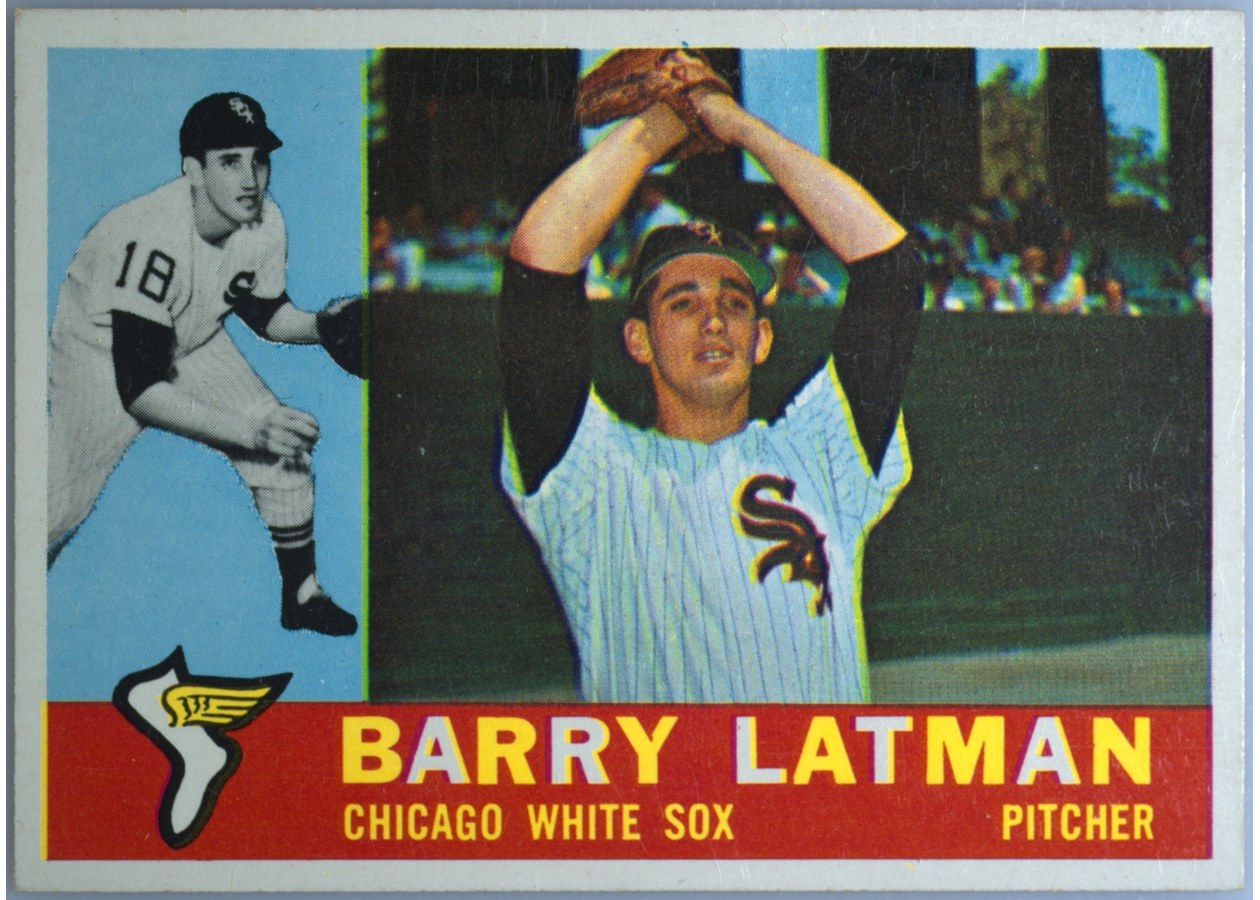 1960 Topps #41 Barry Latman, Chicago White Sox