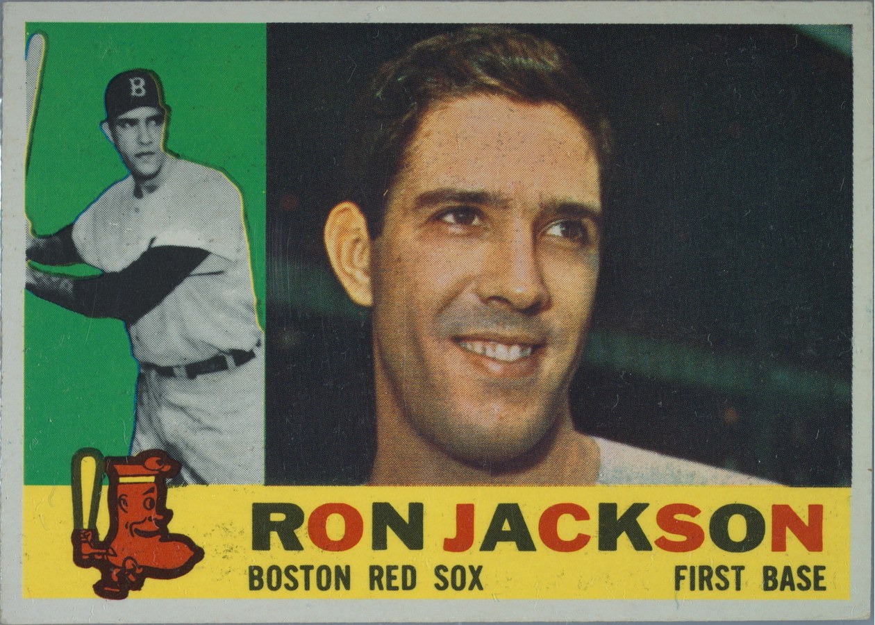 1960 Topps #426 Ron Jackson, Boston Red Sox