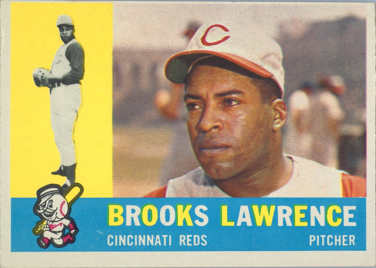 1960 Topps #434 Brooks Lawrence, Cincinnati Reds