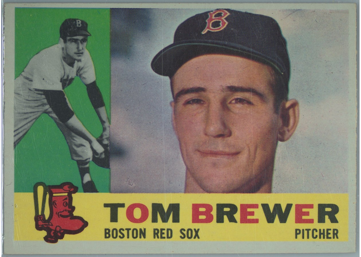1960 Topps #439 Tom Brewer, Boston Red Sox