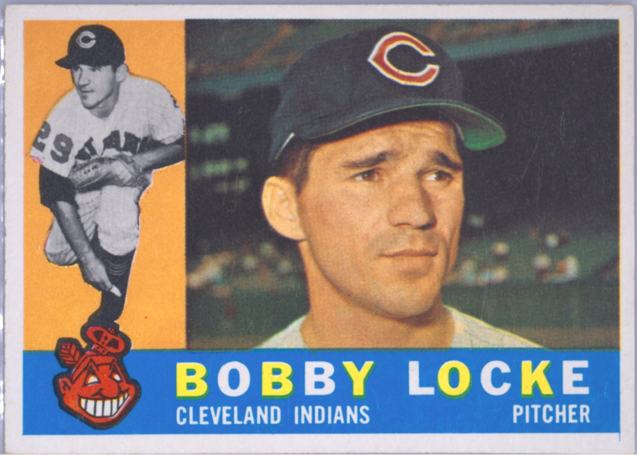 1960 Topps #44 Bobby Locke, Cleveland Indians