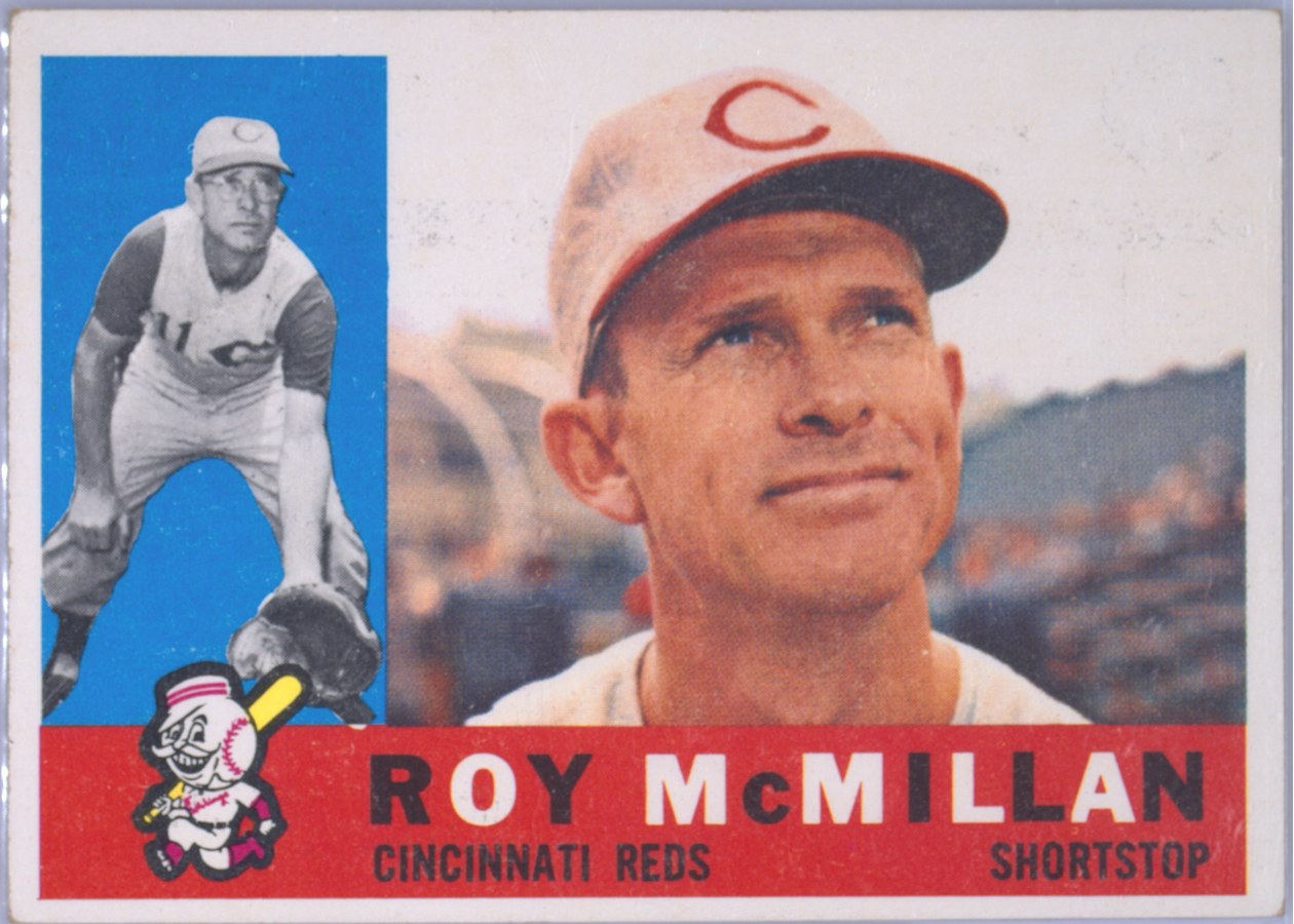 1960 Topps #45 Roy McMillan, Cincinnati Reds