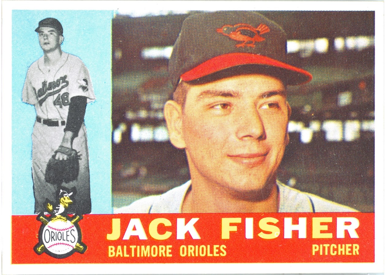 1960 Topps #46 Jack Fisher, Baltimore Orioles