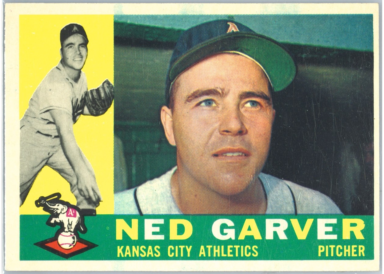 1960 Topps #471 Ned Garver, Kansas City Athletics