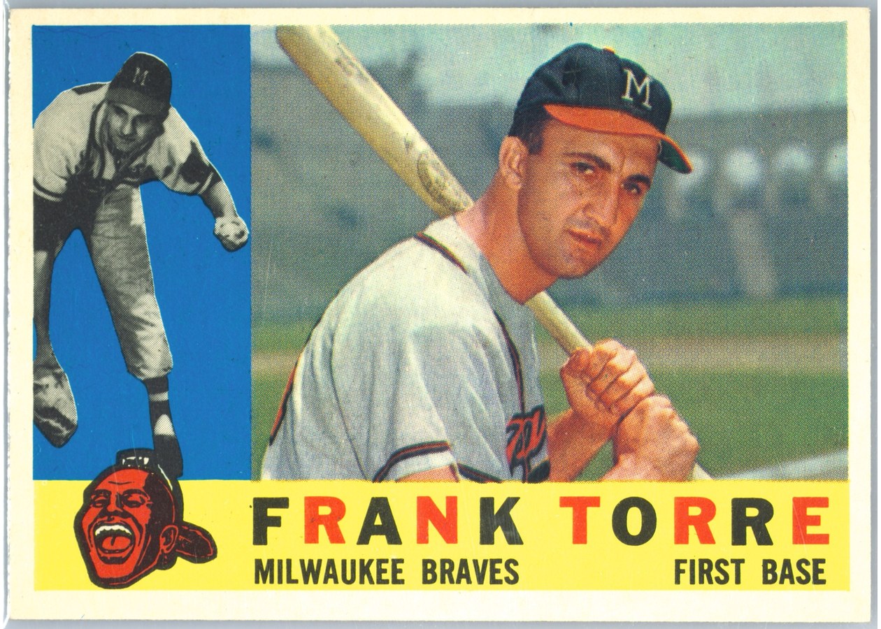 1960 Topps #478 Frank Torre, Milwaukee Braves