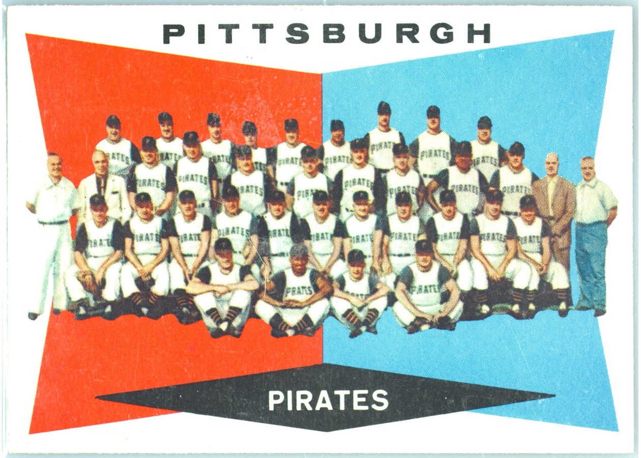 1960 Topps #484 Pittsburgh Pirates