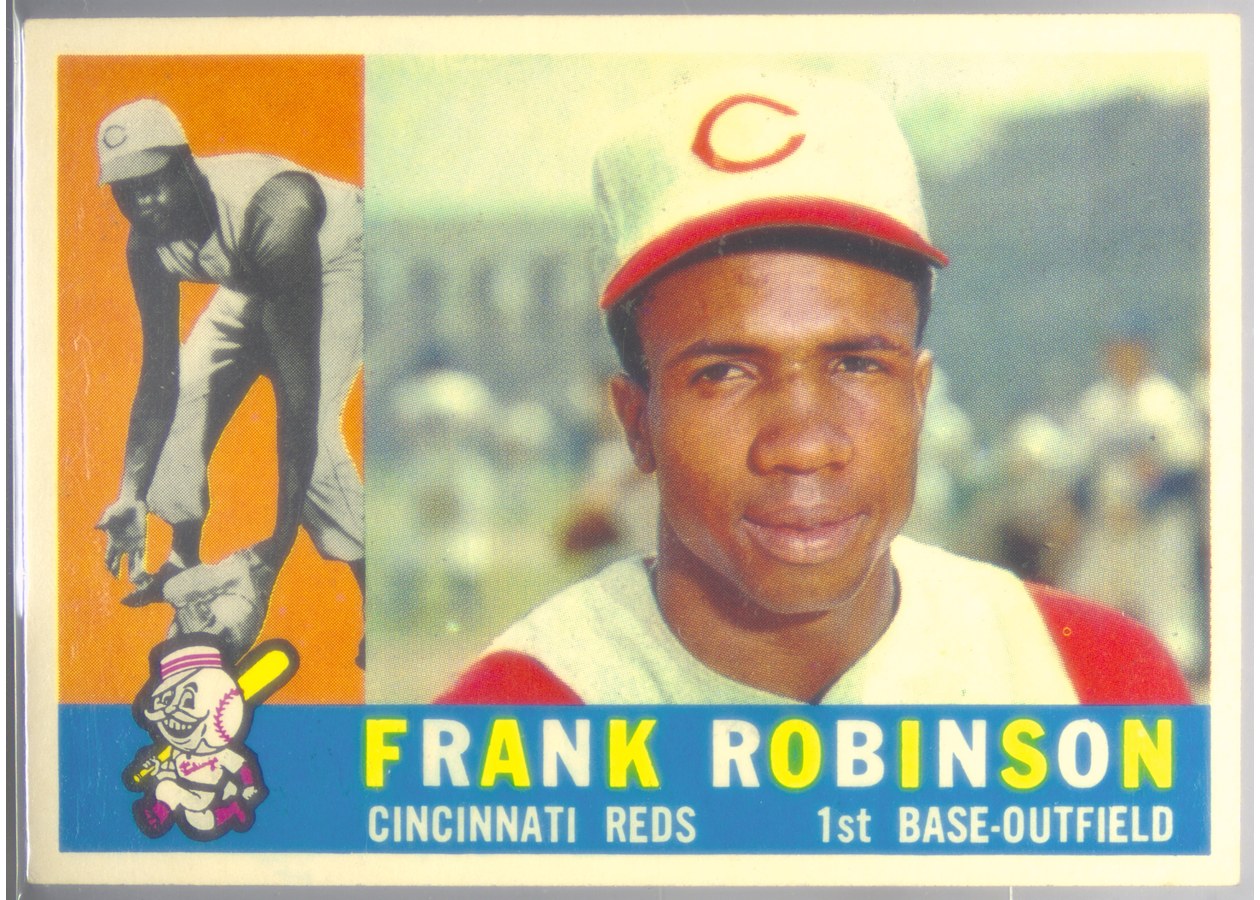 1960 Topps #490 Frank Robinson, Cincinnati Reds