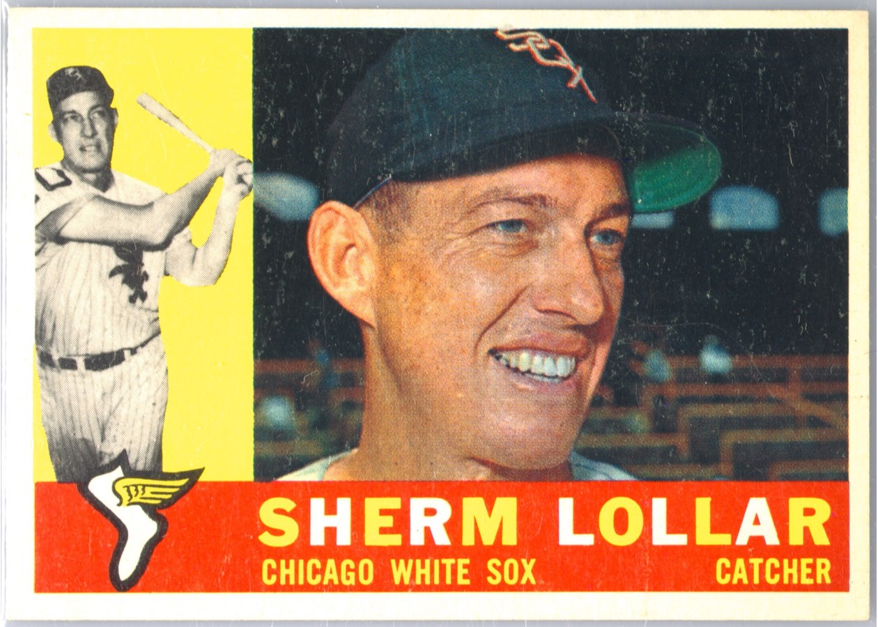 1960 Topps #495 Sherm Lollar, Chicago White Sox