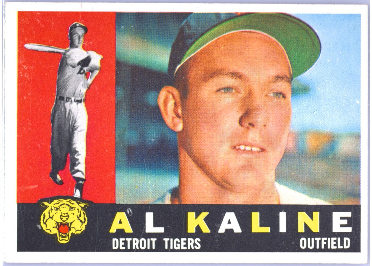 1960 Topps #50 Al Kaline, Detroit Tigers