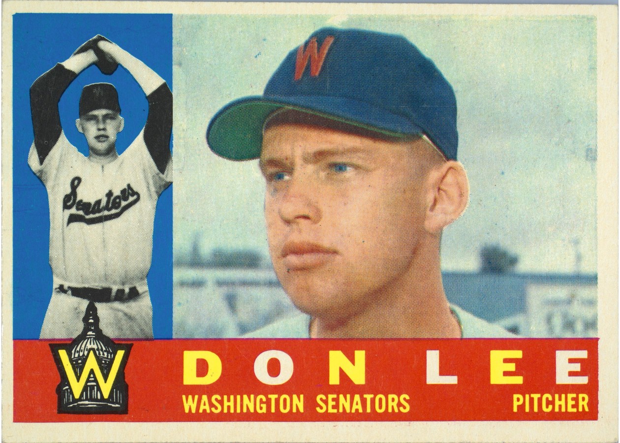 1960 Topps #503 Don Lee, Washington Senators