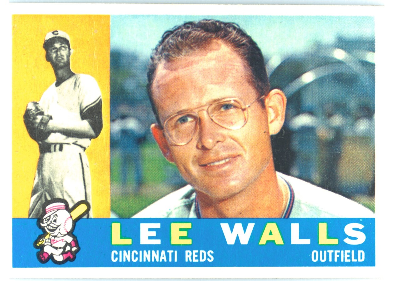 1960 Topps #506 Lee Walls, Cincinnati Reds