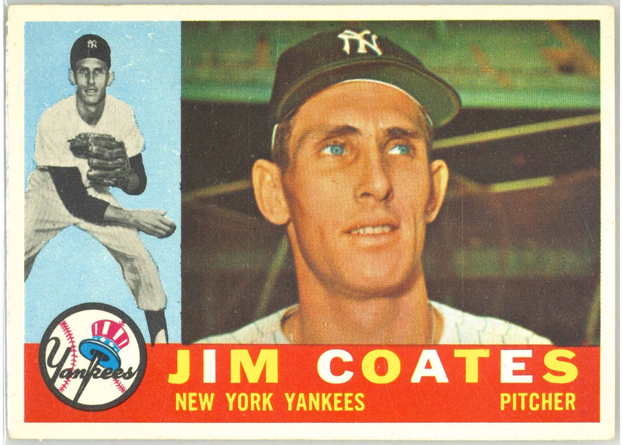 1960 Topps #51 Jim Coates, New York Yankees
