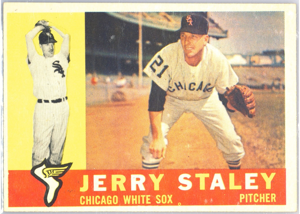 1960 Topps #510 Jerry Staley, Chicago White Sox