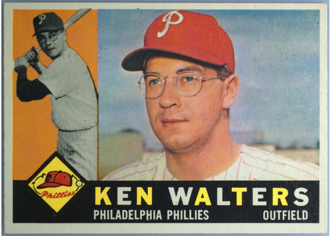 1960 Topps #511 Ken Walters, Philadelphia Phillies