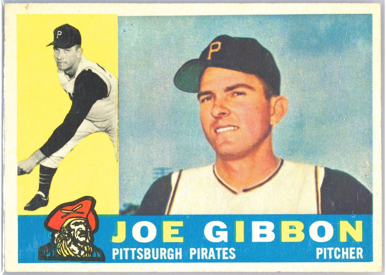 1960 Topps #512 Joe Gibbon, Pittsburgh Pirates