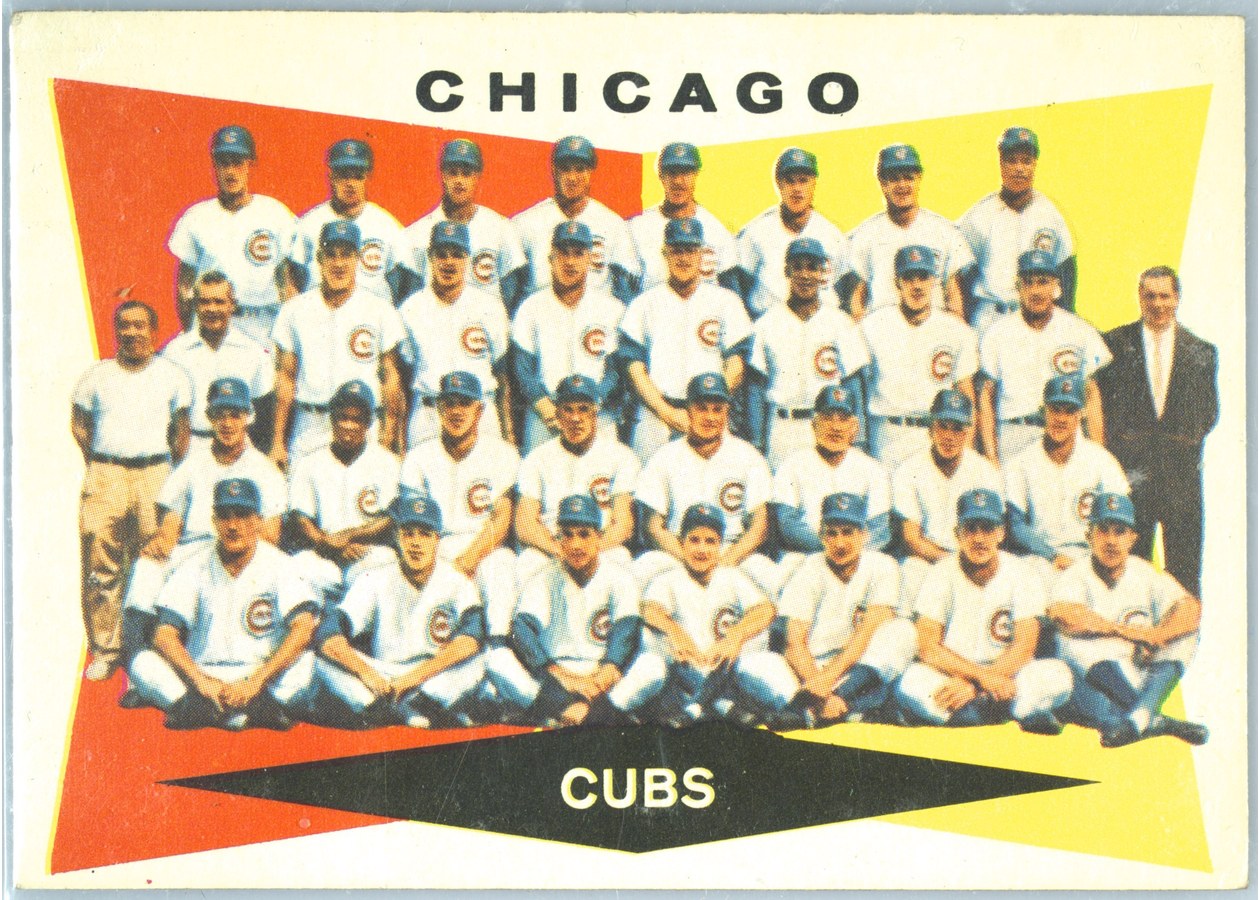 1960 Topps #513 Chicago Cubs