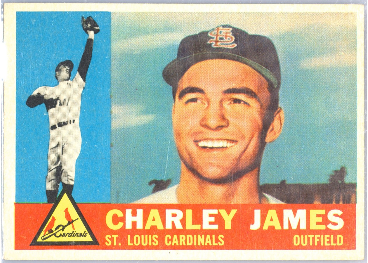1960 Topps #517 Charley James, St. Louis Cardinals