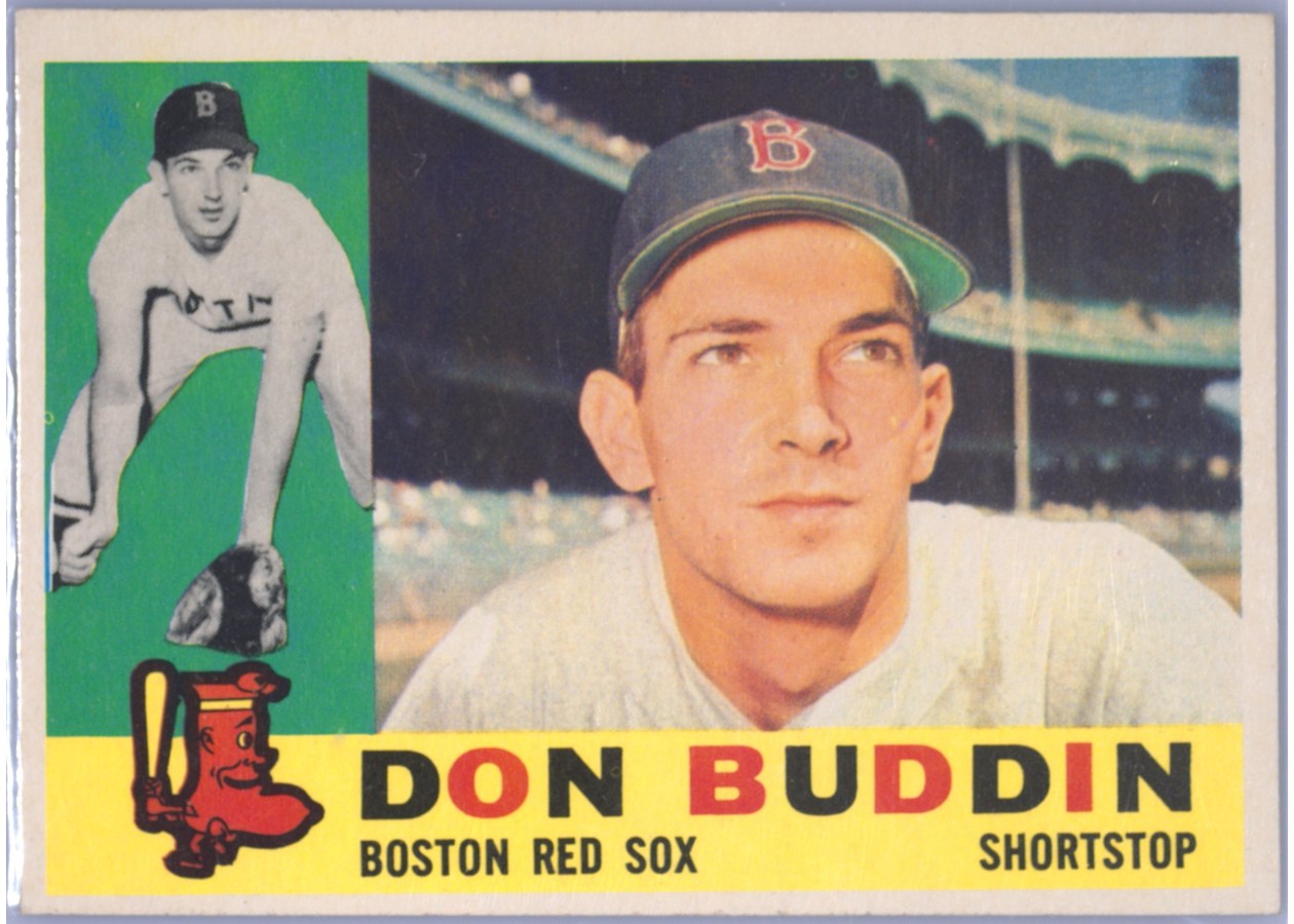 1960 Topps #520 Don Buddin, Boston Red Sox