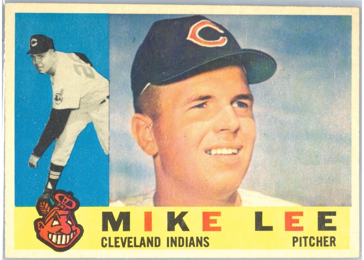 1960 Topps #521 Mike Lee, Cleveland Indians