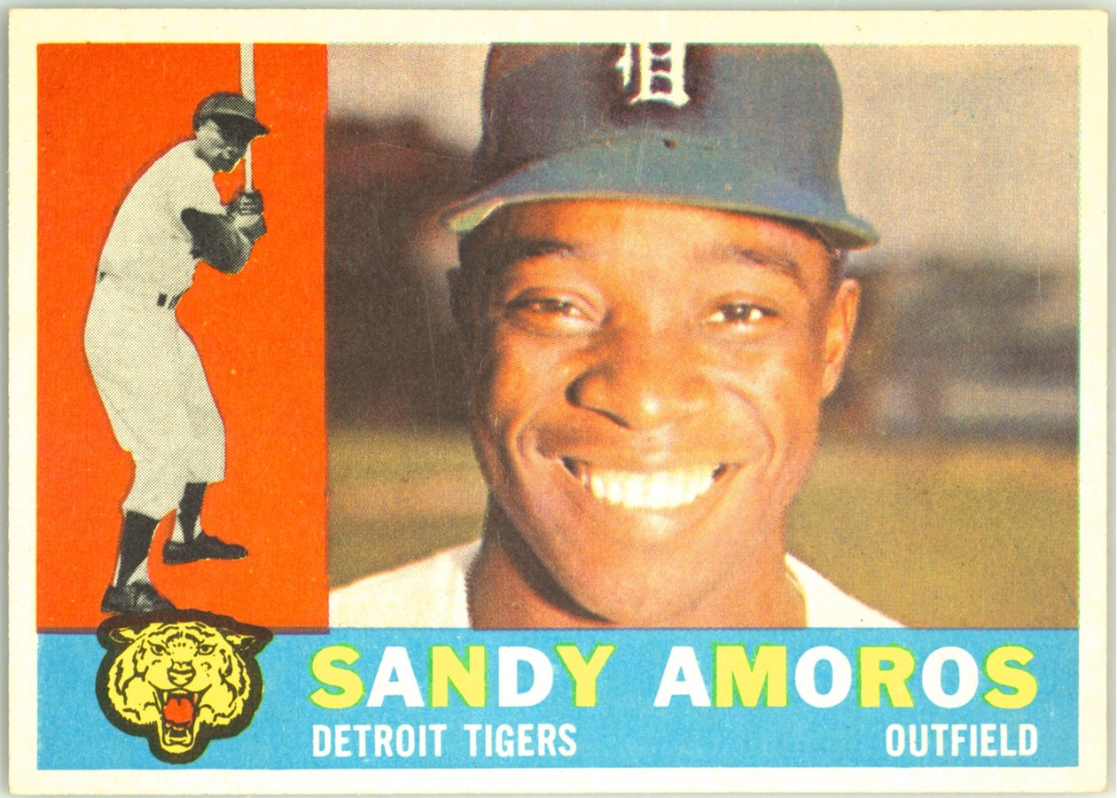 1960 Topps #531 Sandy Amoros, Detroit Tigers