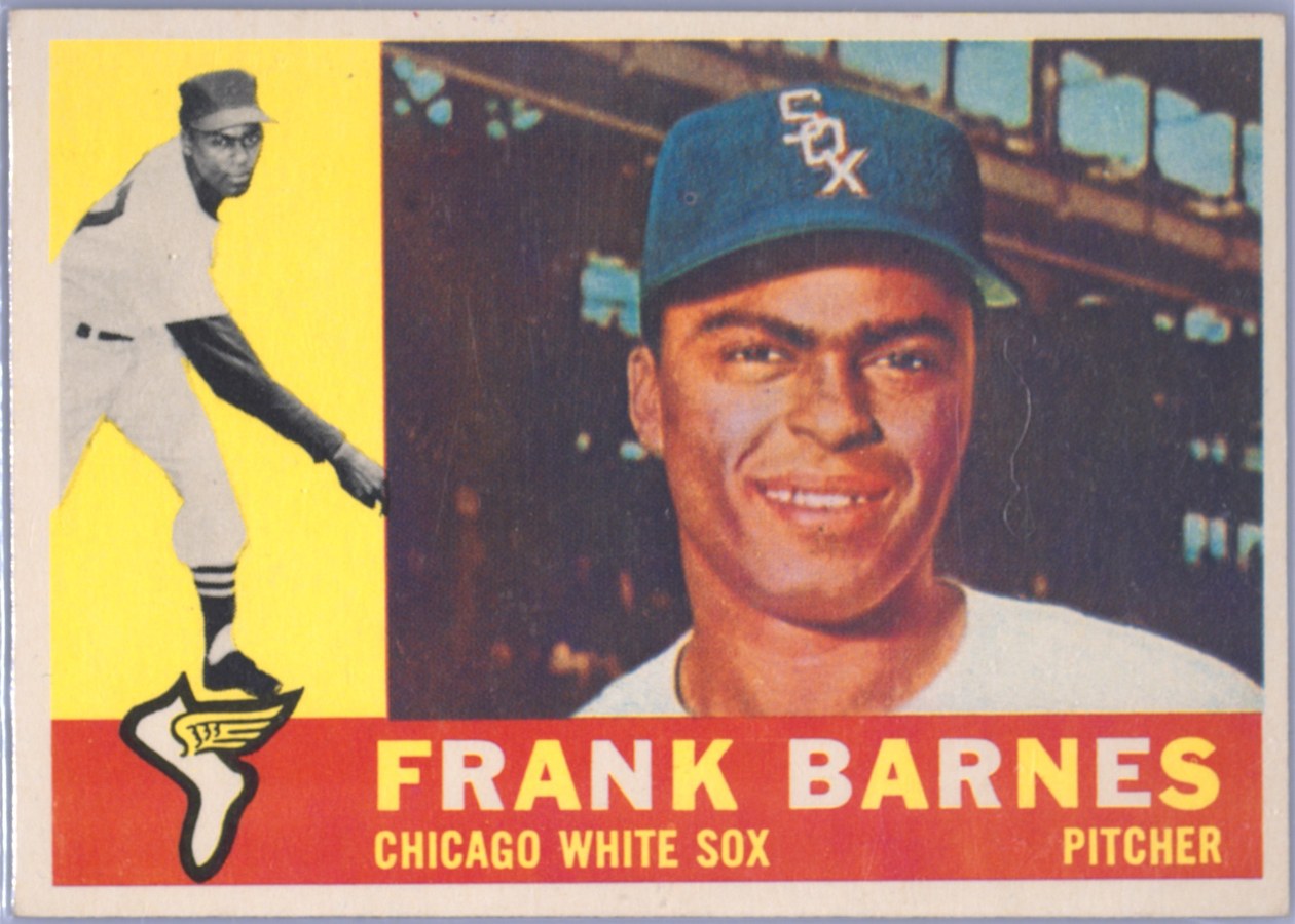 1960 Topps #538 Frank Barnes, Chicago White Sox