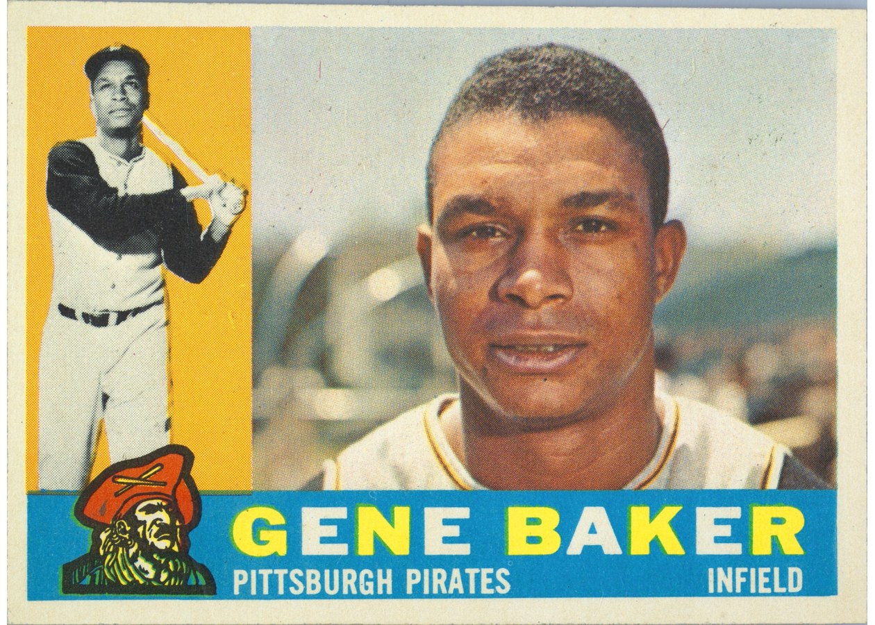 1960 Topps #539 Gene Baker, Pittsburgh Pirates