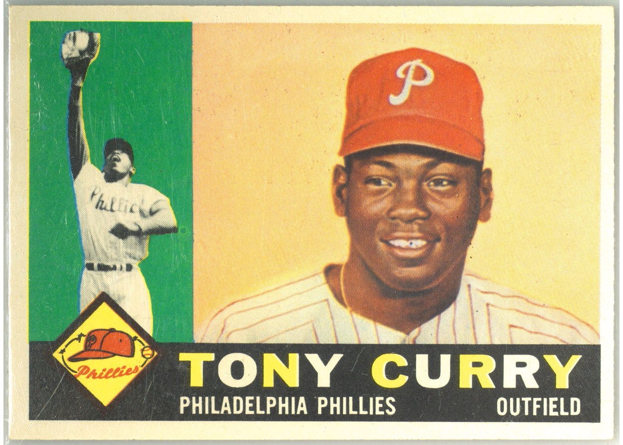 1960 Topps #541 Tony Curry, Philadelphia Phillies
