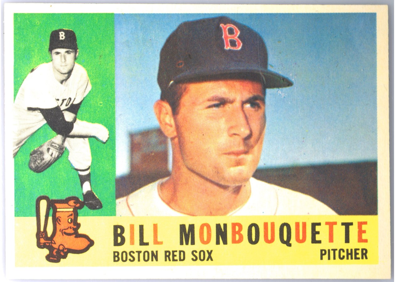 1960 Topps #544 Bill Monbouquette, Boston Red Sox