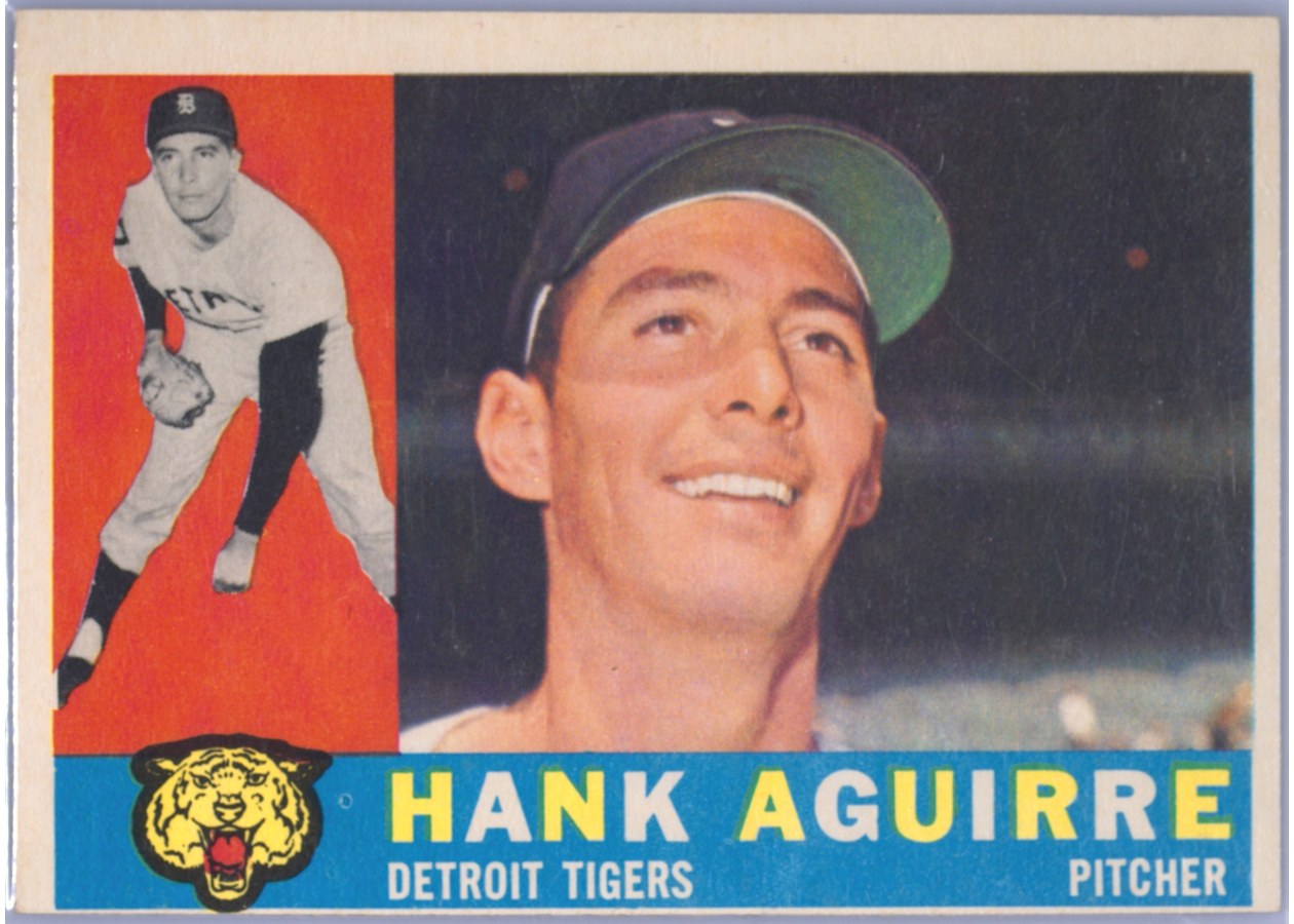 1960 Topps #546 Hank Aguirre, Detroit Tigers