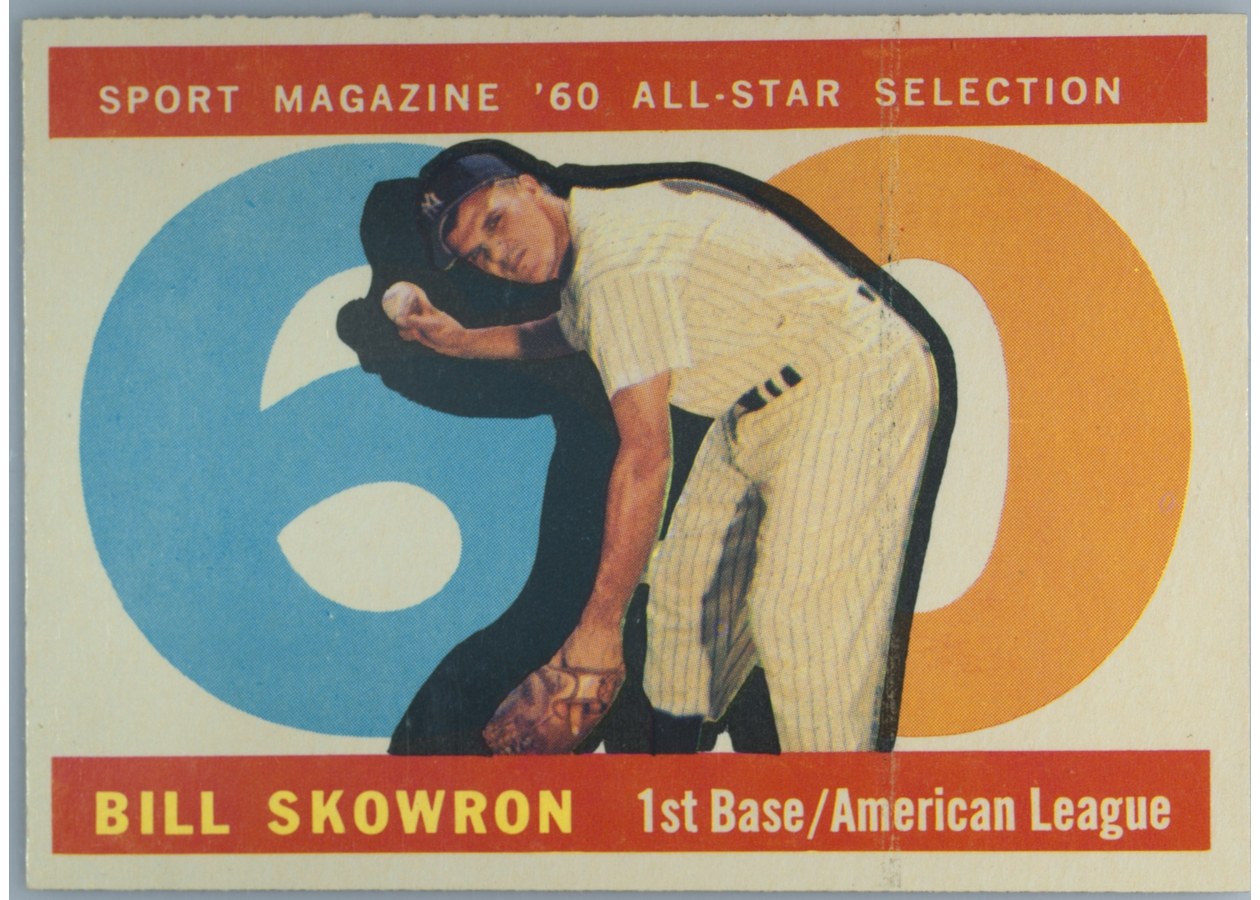 1960 Topps #553 Bill Skowron, New York Yankees