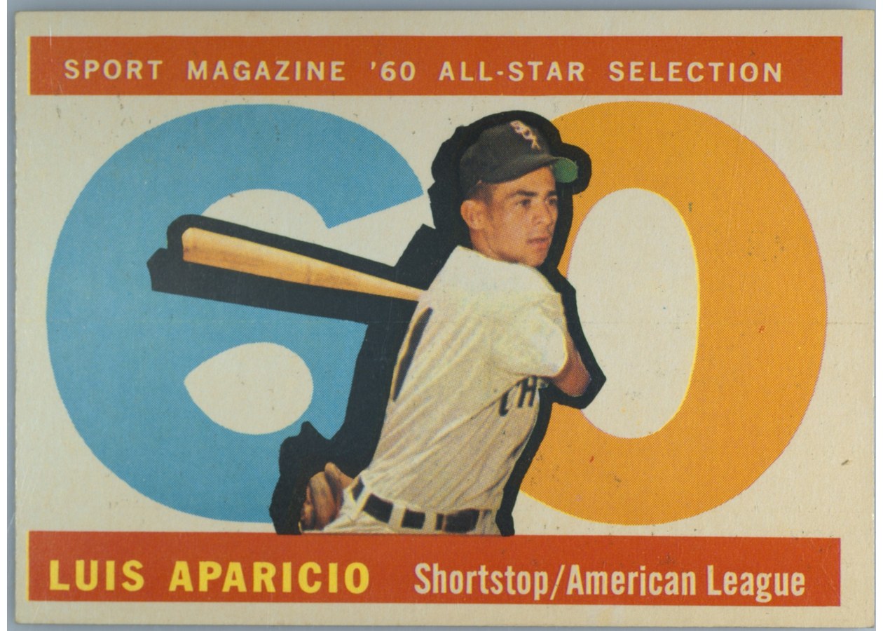 1960 Topps #559 Luis Aparicio, Chicago White Sox
