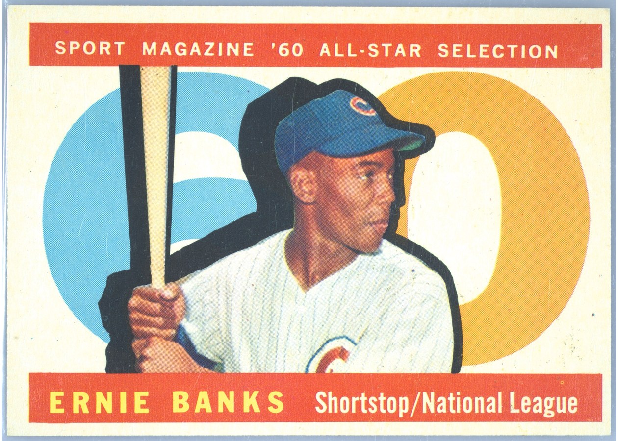 1960 Topps #560 Ernie Banks, Chicago Cubs