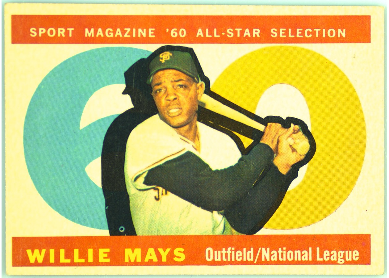 1960 Topps #564 Willie Mays, San Francisco Giants