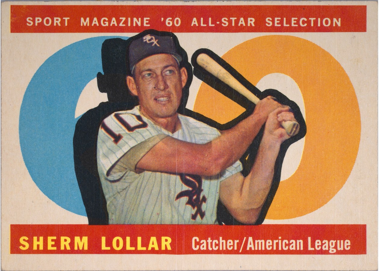 1960 Topps #567 Sherm Lollar, Chicago White Sox