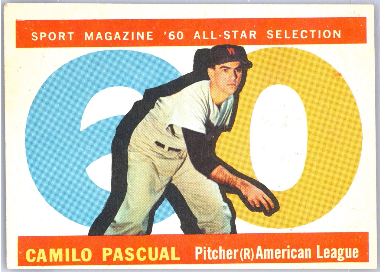 1960 Topps #569 Camilo Pascual, Washington Senators