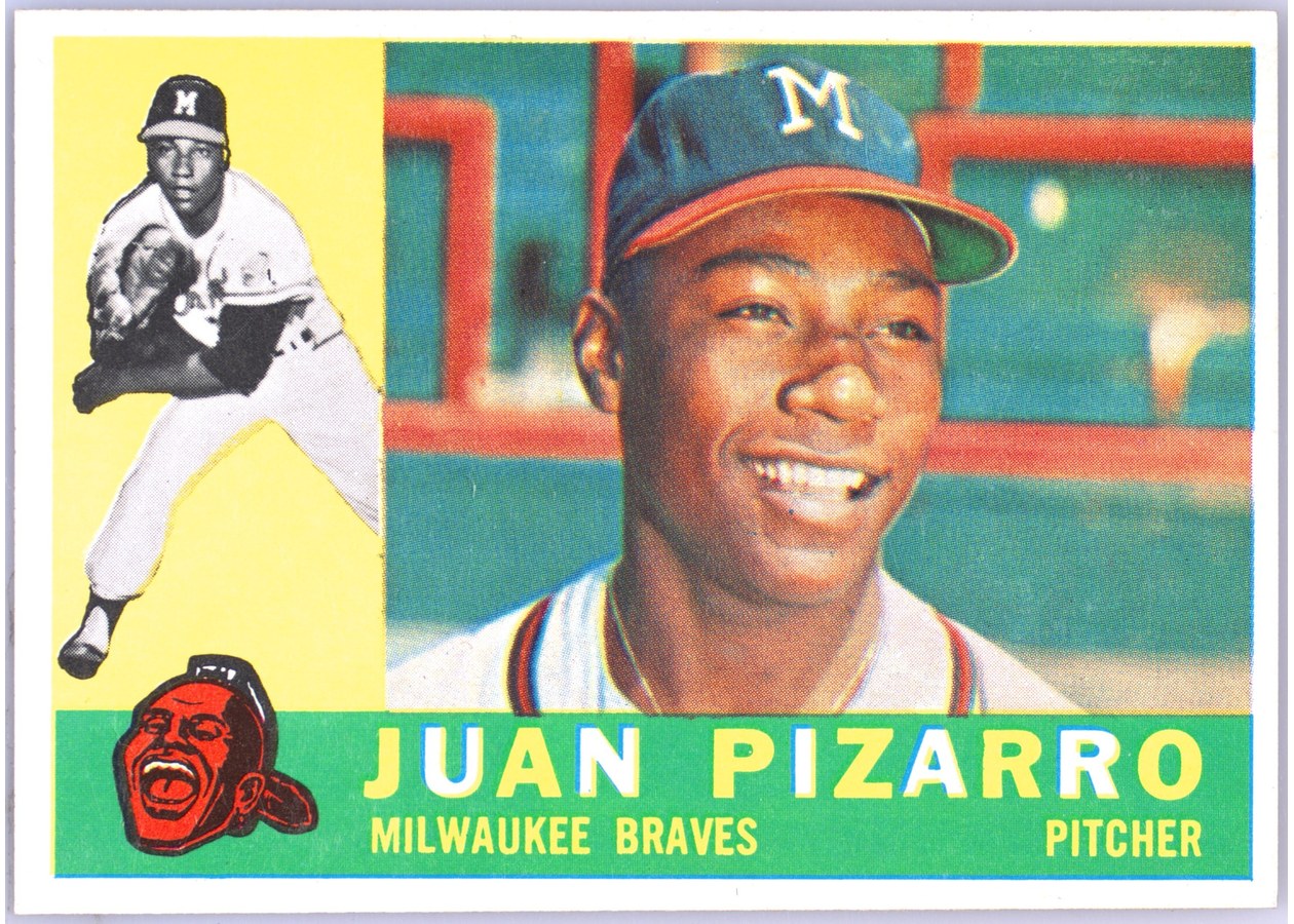1960 Topps #59 Juan Pizarro, Milwaukee Braves