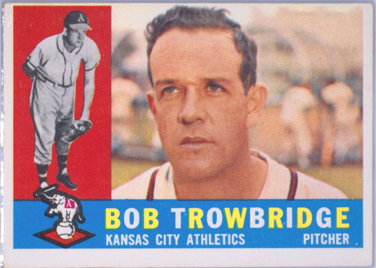 1960 Topps #66 Bob Trowbridge, Kansas City Athletics